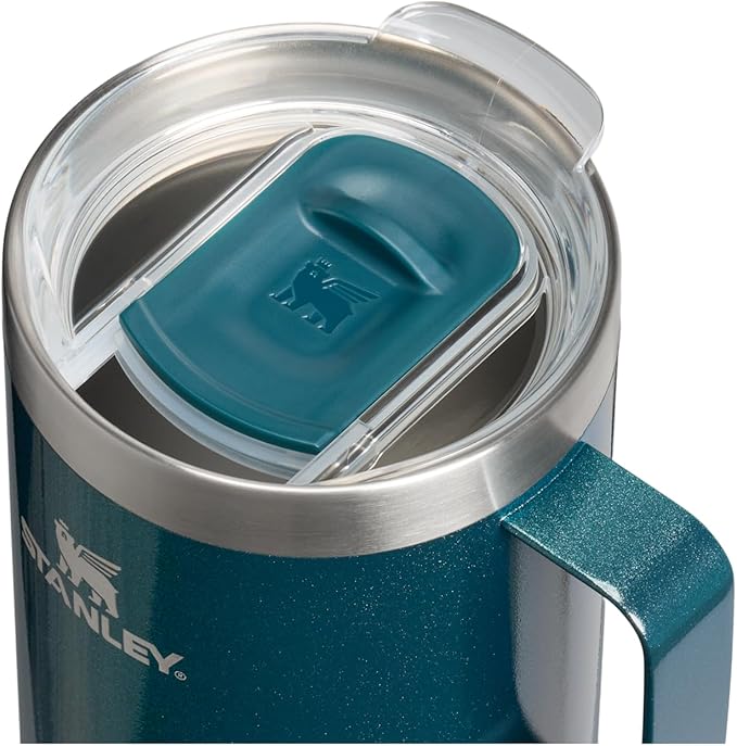 STANLEY Everyday Camp Mug | Drink Through Lid | Cup for Coffee, Tea and Drinks | Insulated Stainless Steel Coffee Mug | BPA-Free