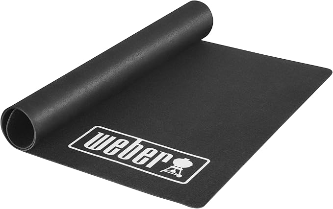 Weber Floor Protection Mat – Large, Heat‑Resistant Surface Protector for Kettles, Gas Grills & Smokers