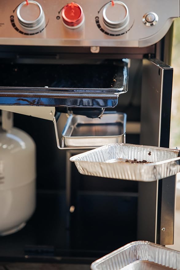 Weber Aluminum Drip Pans,Compatible Gas Grills,Small (Pack of 10)