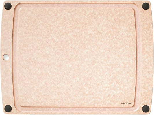 Epicurean All-in-One 19.5" × 14.5" Cutting Board, Natural