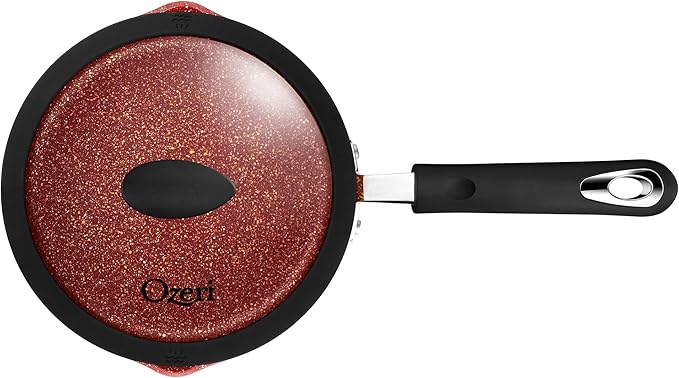 The All-In-One Stone Saucepan and Cooking Pot by Ozeri - 100% APEO, GenX, PFBS, PFOS, PFOA, NMP and NEP-Free German-Made Coating