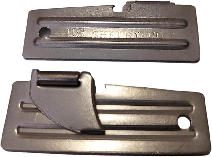 Best Glide ASE's U.S. SHELBY CO. Military Style Can Openers, P-51 (2 pack)