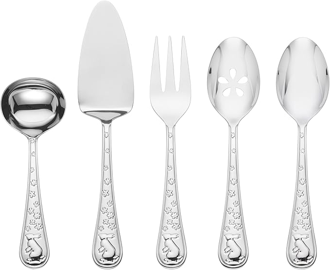 Oneida 898201 Bunny Hop 5-Piece Hostess Set