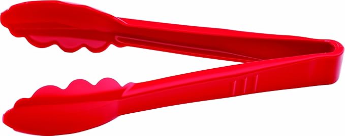 Carlisle FoodService Products 470905 Carly Salad Tong, 9" Utility Tong, 12 Pack