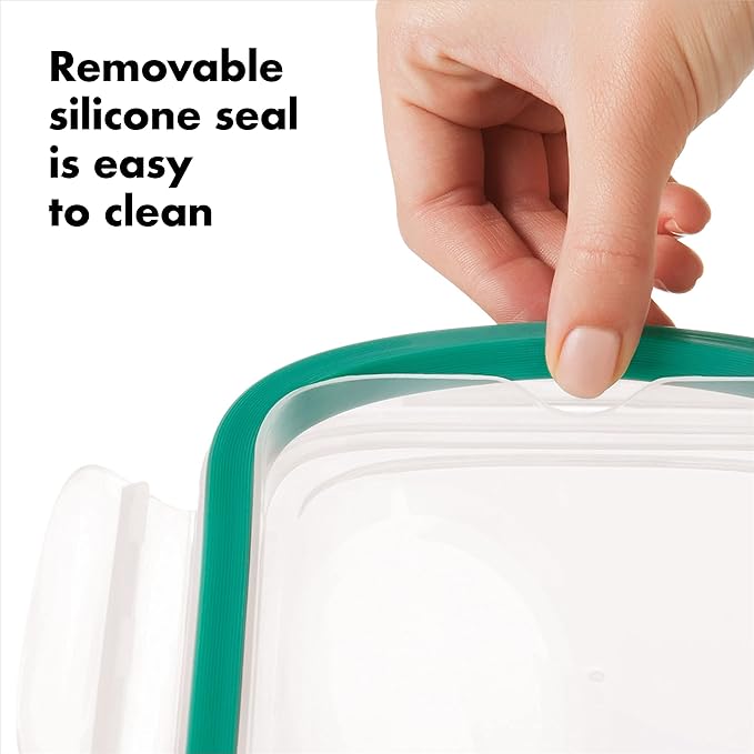 OXO Good Grips 7 Cup Smart Seal Glass Round Airtight Food Storage Container