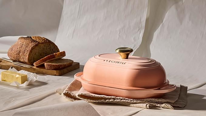Le Creuset Enameled Cast Iron Signature Oval Bread Oven, 11.5 inch, Peche