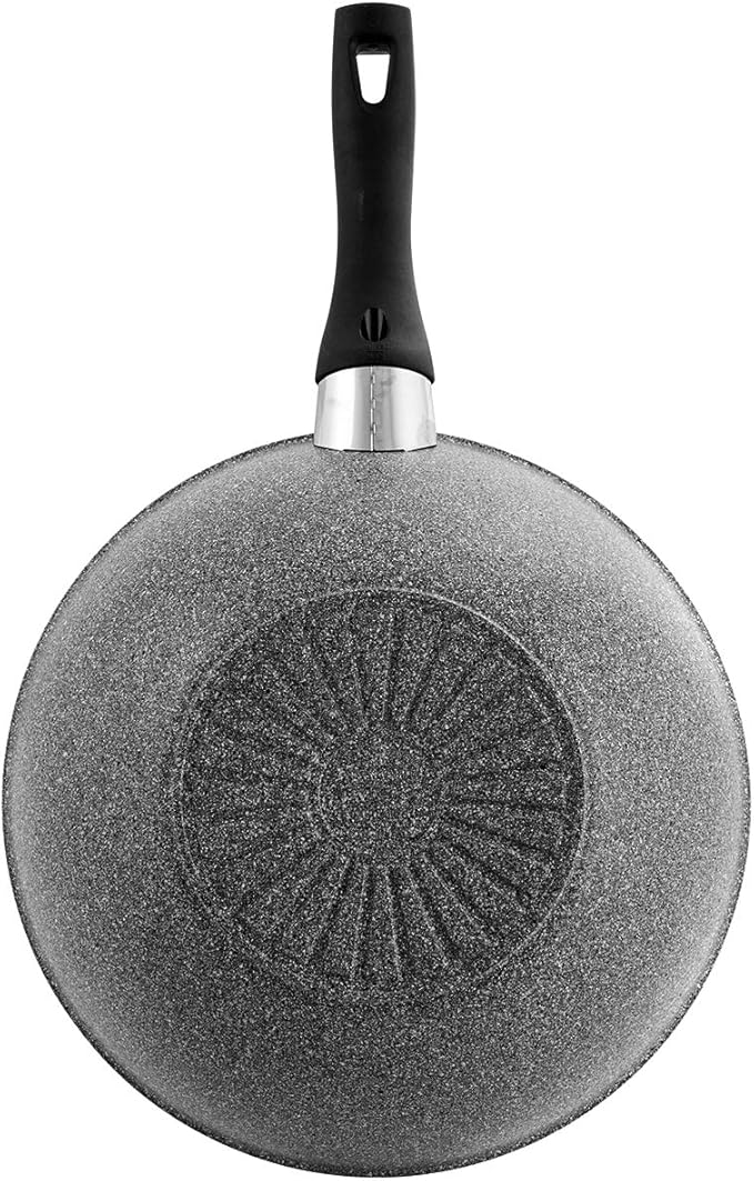 Zwilling Ballarini Italia Srl -Tradiz Wok Cortinagranitium Eco Induction 1 Handle Cm 28