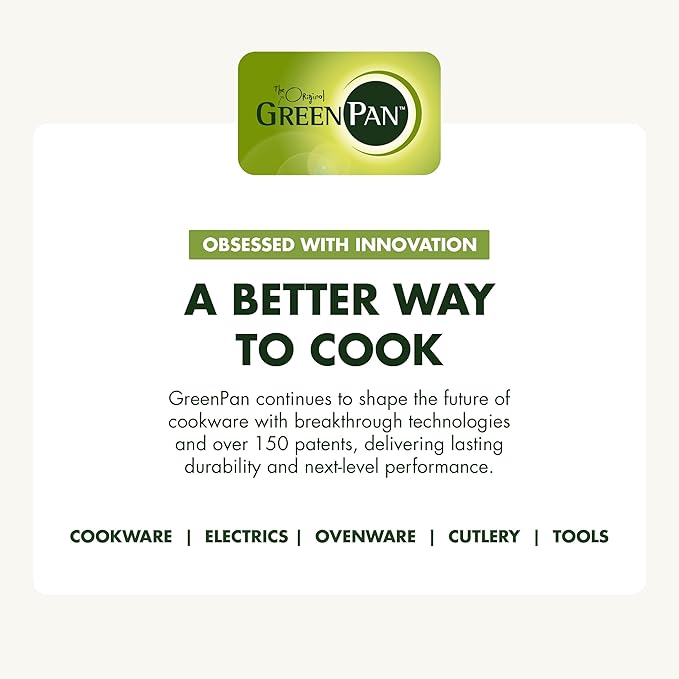 GreenPan Valencia Pro Tri-Ply Stainless Steel 12" Wok Pan with Lid, Induction Ready Cookware, All Cooktops, Sauce Pot, Mirror Finish, Dishwasher & Oven/Broiler Safe to 600F
