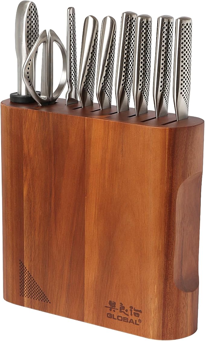 Global Kanpeki 10pc Knife Block Set