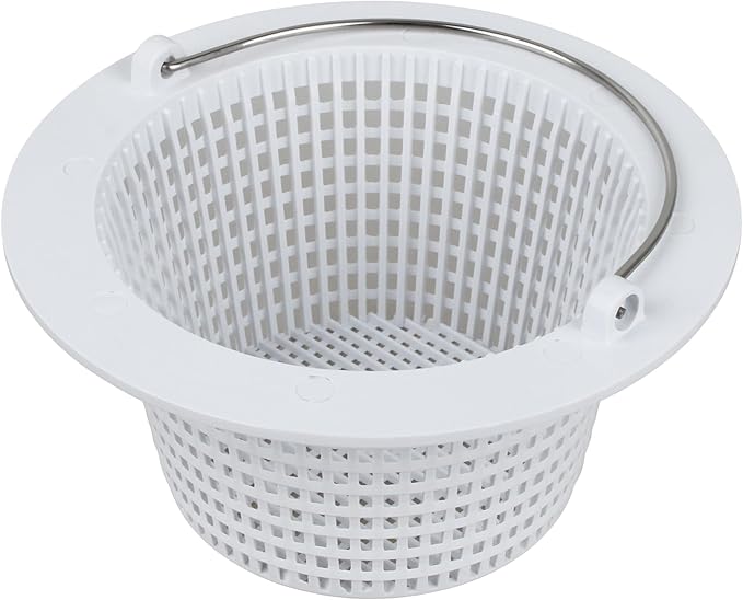 HNF SPX1091C Above Ground Skimmer Basket for SP1091C1 SP1091C2 SPX1091C1 51-150-1084 513330 Compatible with Hayward Automatic Skimmer SP1091LX SP1091WM Ground Pool Skimmer Basket with Handle 2 Pack