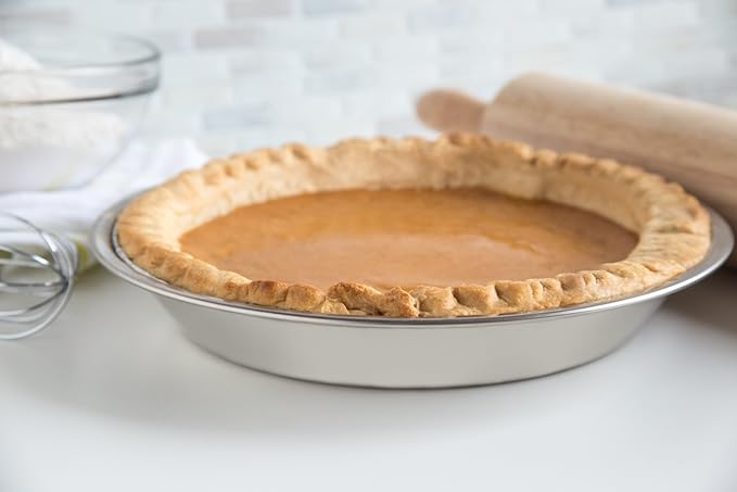 Fox Run Pie Pan, 9-Inch, Stainless Steel