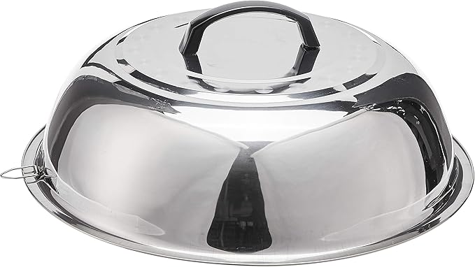 Winco 13-3/4" S/S Wok Cover
