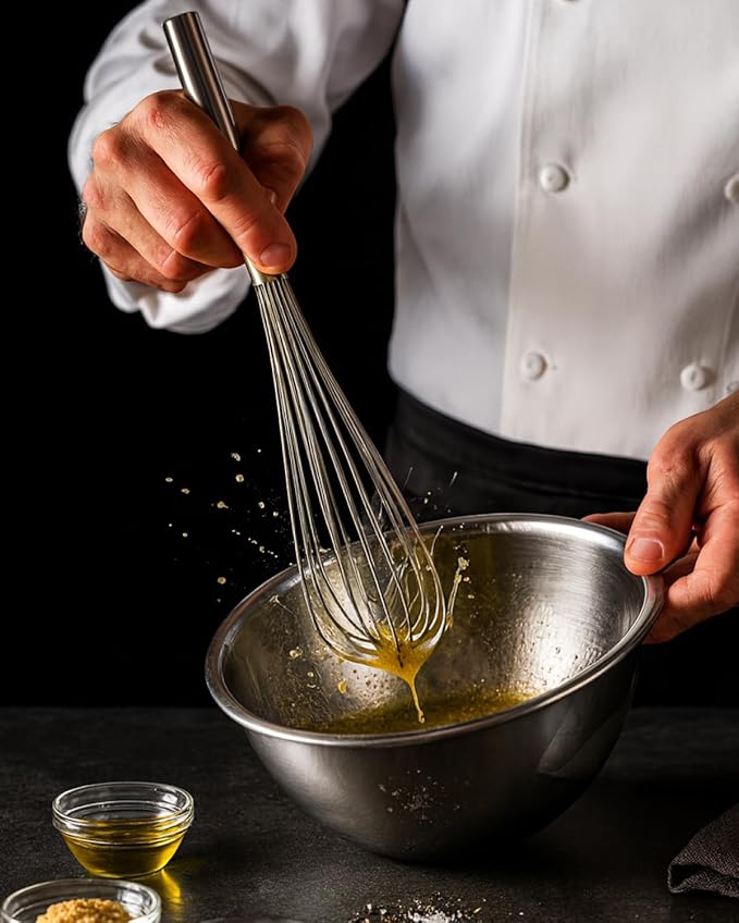 Mrs. Anderson’s Baking French Whisk, Stainless Steel, 12-inches