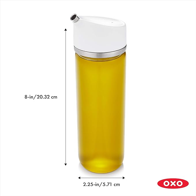 OXO Good Grips 12 oz Precision Pour Glass Oil Dispenser | Precision Pour