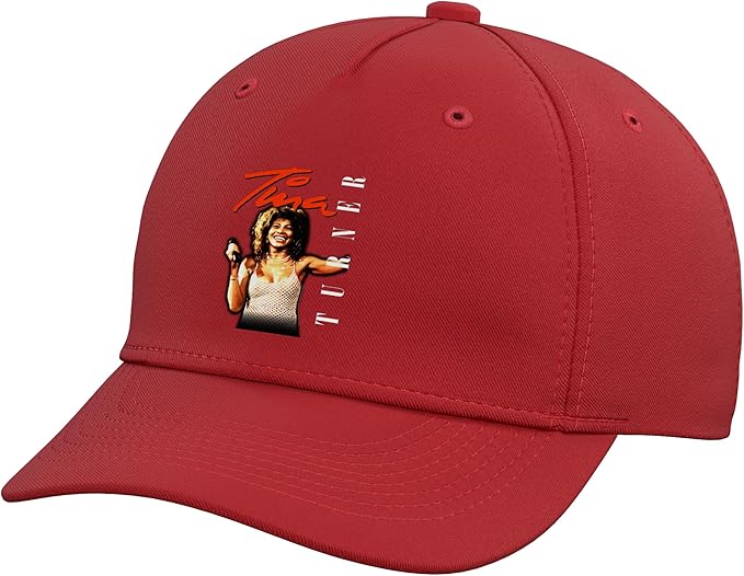 Official Tina Turner Front Photo Artwork Adjustable Baseball Hat