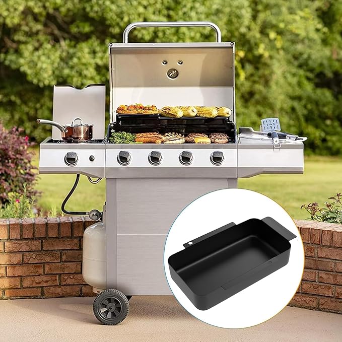 Grease Pan for Charbroil 9328812P06 G416-0015-W1 G325-5703-W1 Grease Catcher for Charbroil Performance 463331221 463365021 463347519 and for Charbroil Drip Pan Replacement