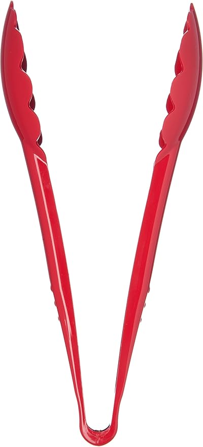 Carlisle FoodService Products 470905 Carly Salad Tong, 9" Utility Tong, 12 Pack