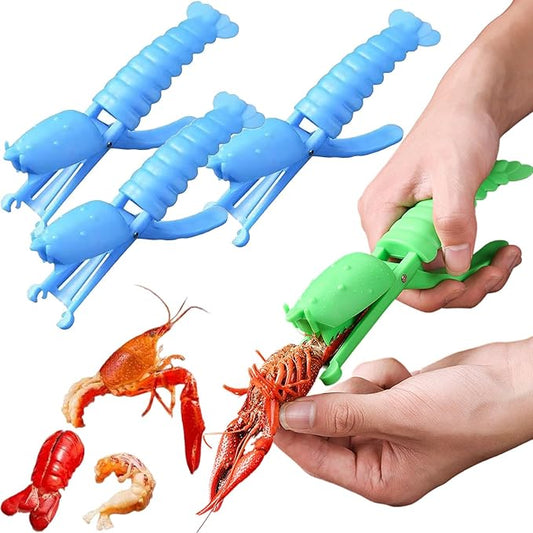 2025 New Crawfish Peeler Tool,Crawfish Sheller Tool,Crawfish Sheller Seafood Tool,Crawfish Tail Peeler Crayfish Shucker Tool,Crayfish Shelling Device Shrimp Peeler,Crawfish Peeler Peelers (3*Blue)