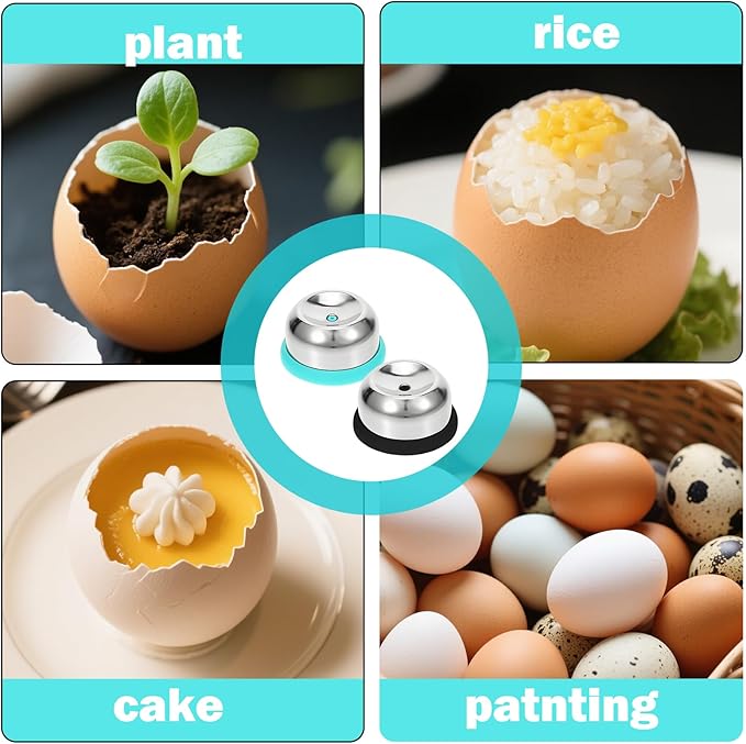 2 Pcs Egg Piercer For Raw Eggs,Stainless Steel Egg Poker For Hard Boiled Eggs,Egg Piercer,Anti-Burst