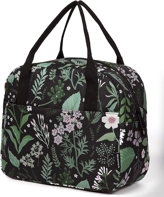 VLM Lunch Bag,Lunch Box for Women Men,Reusable Insulated Lunch Tote,Small Leakproof Cute Lunch Cooler with High Capacity for Work,Picnic,Camping
