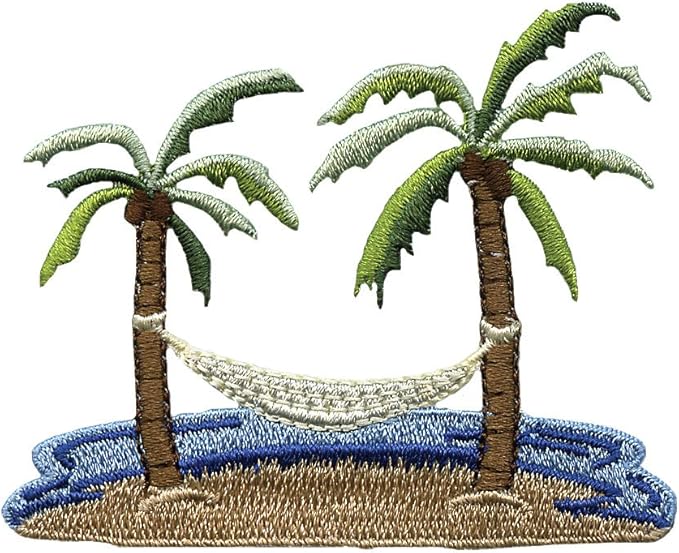 Tervis Palm Tree & Hammock Scene Made in USA Double Walled Insulated Tumbler Travel Cup Keeps Drinks Cold & Hot, 24oz, Lidded, 1 Count (Pack of 1)