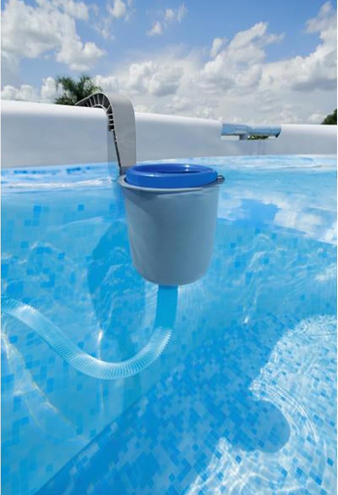 Bestway 2 Pack FlowClear Pool Surface Skimmer, Wall Mounted Above Ground Automatic Water Cleaner with 530 Gallon and Above Filter Pumps