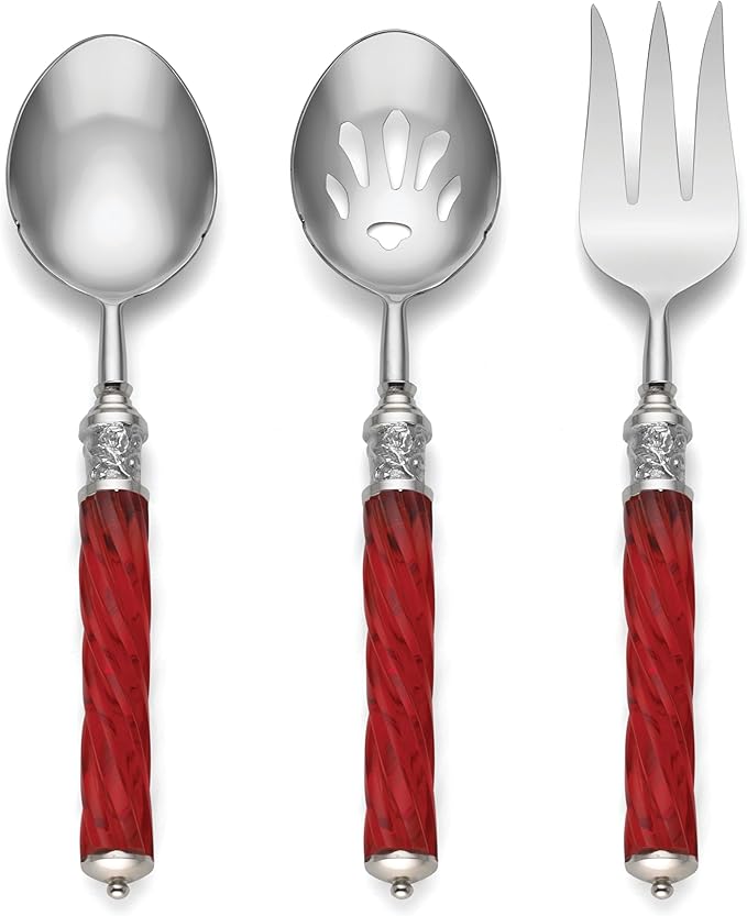 Lenox 878975 Holiday Jewel 3-Piece Serving Set