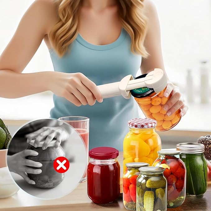Multifunctional Retractable Bottle Opener Multi 6 in 1, Adjustable Jar Opener, Kitchen Wine Opener Gadgets(Black)