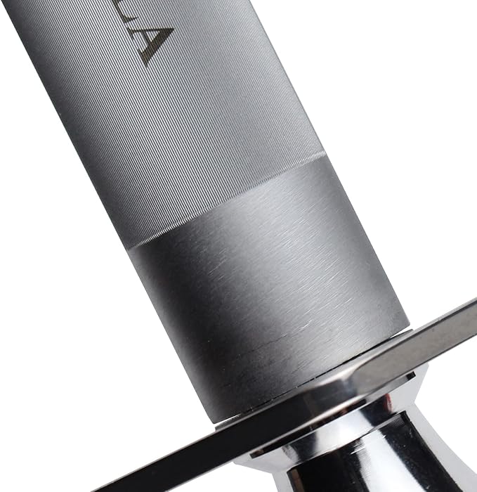 Sharpening Steel Knife Sharpener Rod Flat 12 Inches Honing Steel for Knives Dark