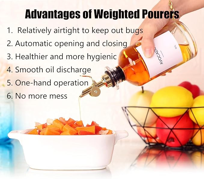 Pafusen Pafuen Auto Liquor Pour Spout (6, Gold)