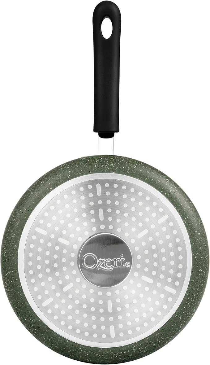 The All-In-One Stone Saucepan and Cooking Pot by Ozeri - 100% APEO, GenX, PFBS, PFOS, PFOA, NMP and NEP-Free German-Made Coating