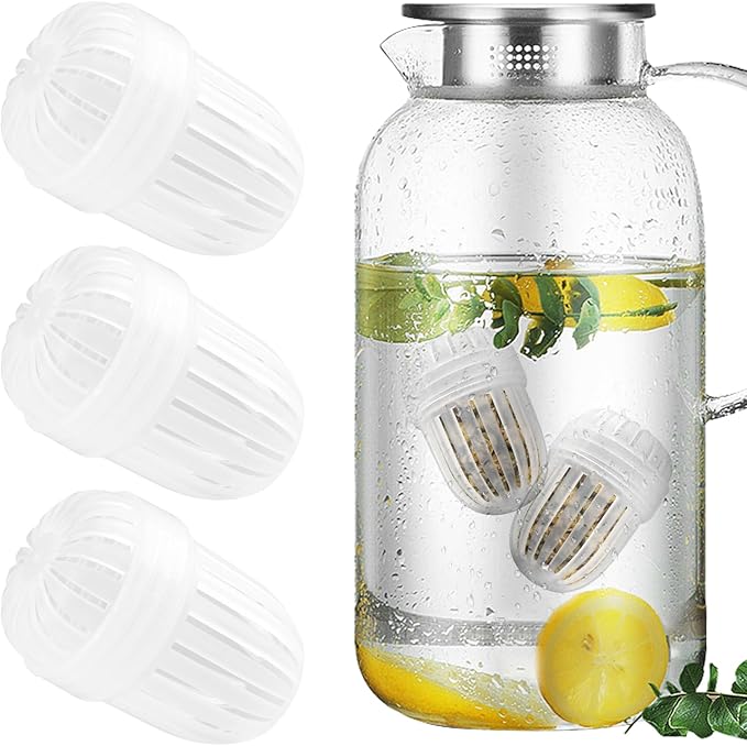 3 Pcs Fruit Infuser Insert, Tea Infuser Replacement for Wide Mouth Bottles, Strainer Ball Diffuser Basket for Loose Leaf Tea/Coffee/Fruit, Compatible with St-anley/Hy-dro Flask Wide Mouth Bottles