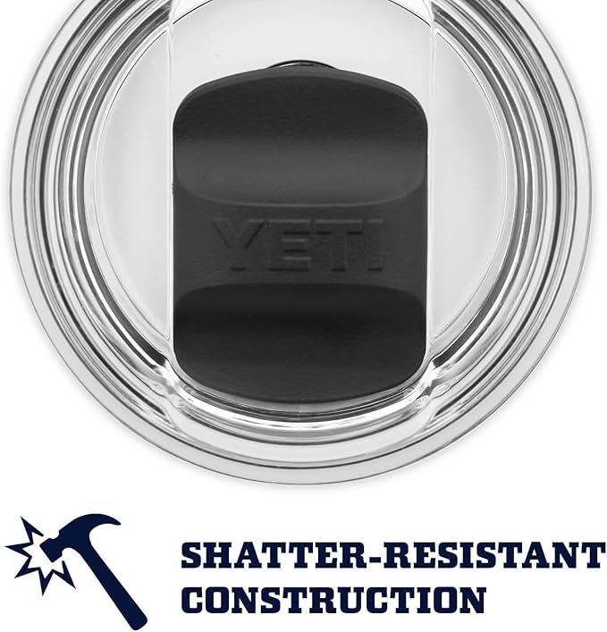 YETI Rambler 30 oz Tumbler, Stainless Steel, Vacuum Insulated with MagSlider Lid, Black Forest Green