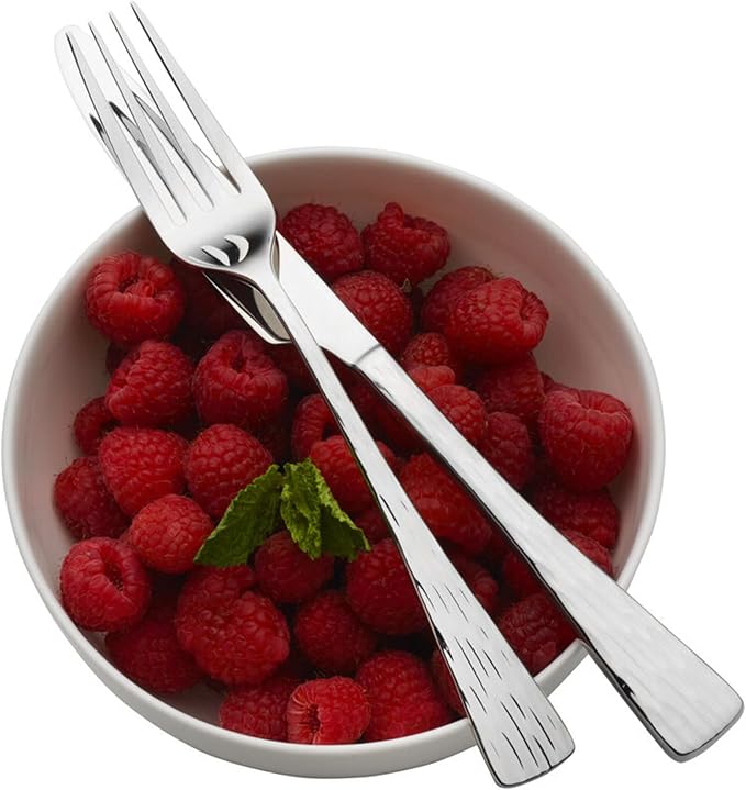 Mikasa Novaro 45-Piece 18/10 Stainless Steel Flatware Set, Service For 8