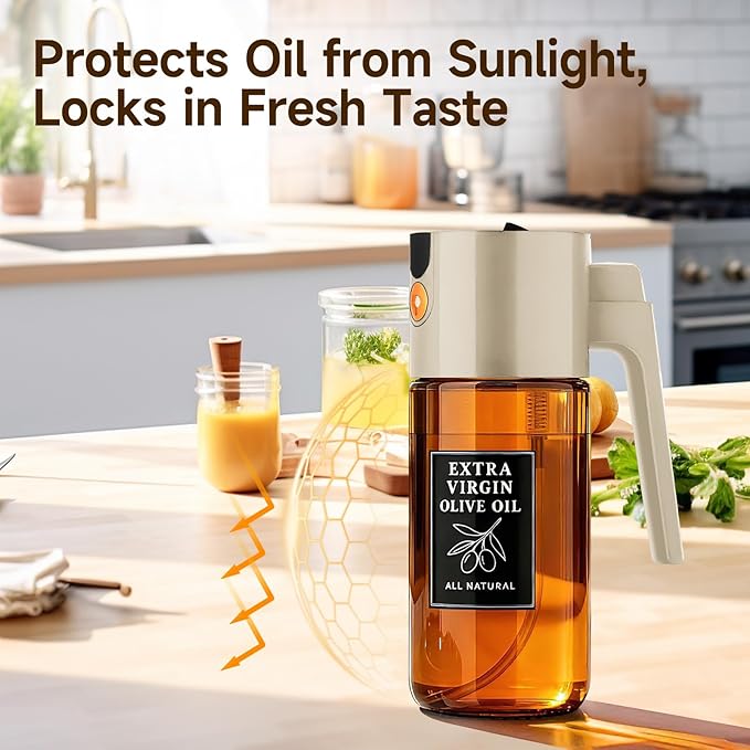 home kitchen oil sprayer — olive oil dispenser, stylish oil Dispenser, kitchen oil sprayers for cozy table display, salad oil sprayer, fine mist oil bottle for light cooking