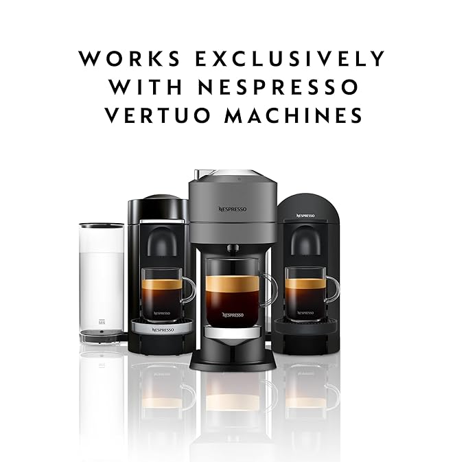 Nespresso Capsules Vertuo, Voltesso, Mild Roast Espresso, 50-Count Espresso Pods, Brews 1.35oz.