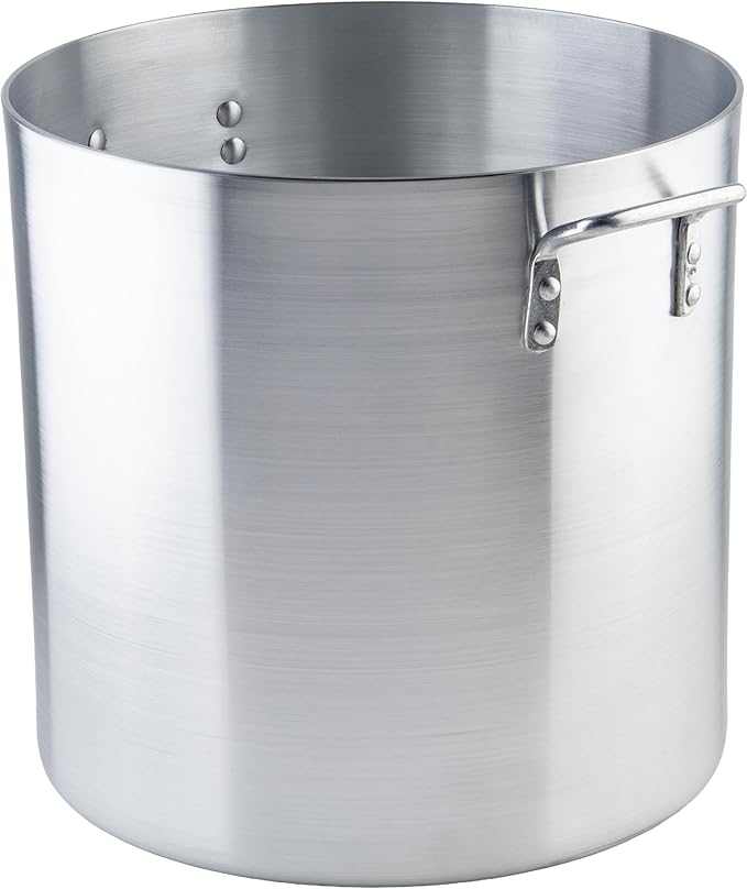 ALST-40 - Elemental 4mm Aluminum Stock Pot - 40 Quart