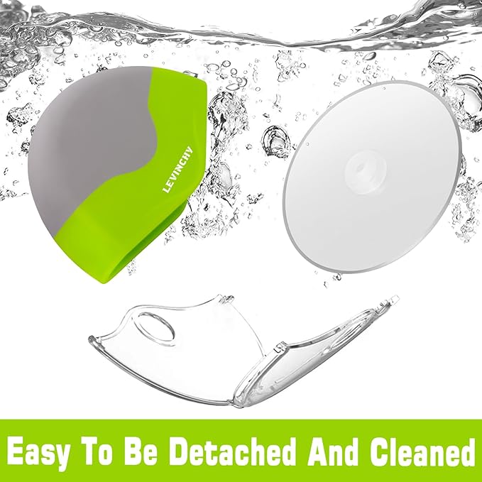 Pizza Cutter Wheel, Easy to Clean Detachable Slicer, Pizza Slicer Cutter, Premium Spuer Sharp Stainless Steel, with Protective Blade Guard, Large Size, Green