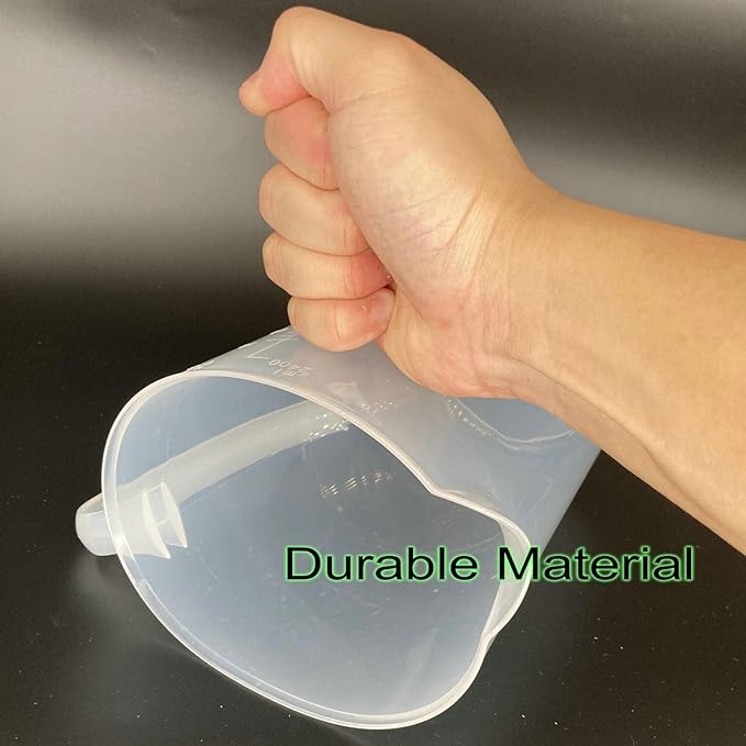 81oz/2.4Litre/0.63 Gallon Plastic Water Pitcher with Lid 2 pcs set BPA-FREE Carafes Mix Drinks Water Jug for Hot/Cold Juice Beverage Ice Tea (Blue and Green, 81oz)