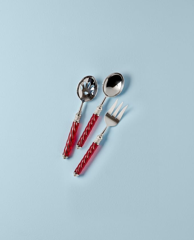 Lenox 878975 Holiday Jewel 3-Piece Serving Set