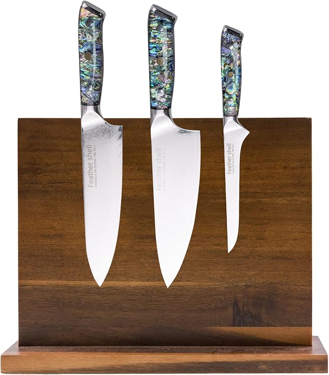 Magnetic Knife Block - 18 Inch Strong Magnetic Knife Holder, Secure Knife Storage Organizer | Space Saving for Kitchen Knives & Chef Tools