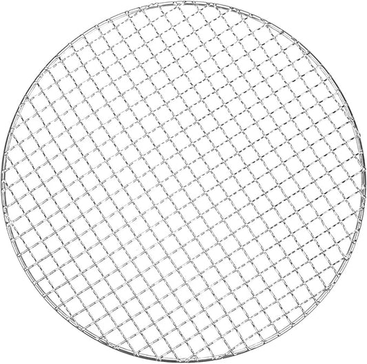 Cooling Rack, 12" Round Stainless Steel Baking Rack for BBQ/Cooking/Roasting/Grilling/Steaming/Drying, Wire Cooling Rack for Baking [Silver]