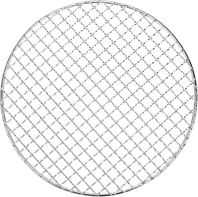 Cooling Rack, 10" Round Stainless Steel Baking Rack for BBQ/Cooking/Roasting/Grilling/Steaming/Drying, Wire Cooling Rack for Baking [Silver]