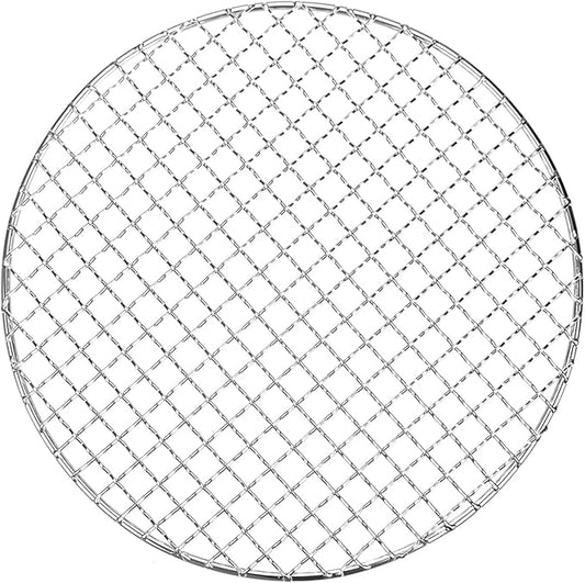 Cooling Rack, 10" Round Stainless Steel Baking Rack for BBQ/Cooking/Roasting/Grilling/Steaming/Drying, Wire Cooling Rack for Baking [Silver]