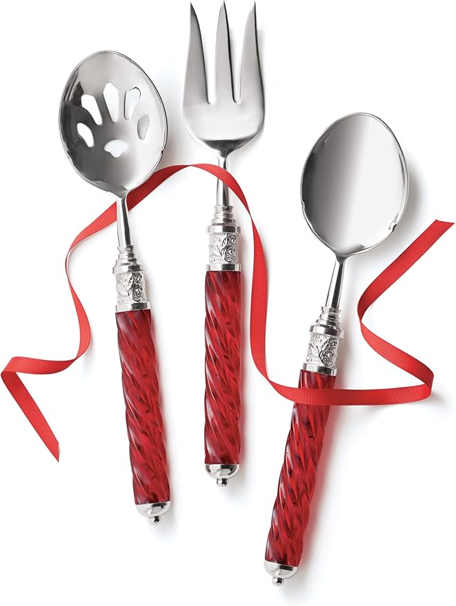 Lenox 878975 Holiday Jewel 3-Piece Serving Set