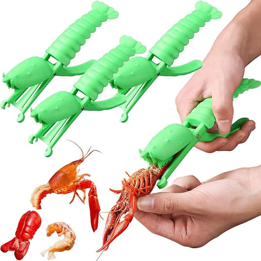2025 New Crawfish Peeler Tool,Crawfish Sheller Tool,Crawfish Sheller Seafood Tool,Crawfish Tail Peeler Crayfish Shucker Tool,Crayfish Shelling Device Shrimp Peeler,Crawfish Peeler Peelers (3*Green)
