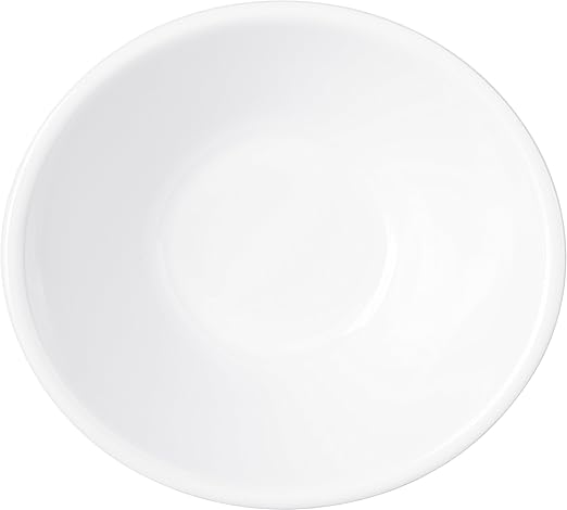 Carlisle FoodService Products Stadia Resuable Plastic Bowl for Home and Restaurant, Melamine, 12 Ounces, White