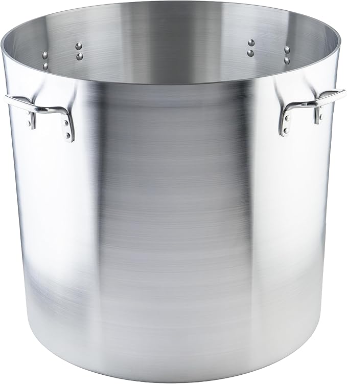 Winco 6.0mm Aluminum Stock Pot, 160-Quart