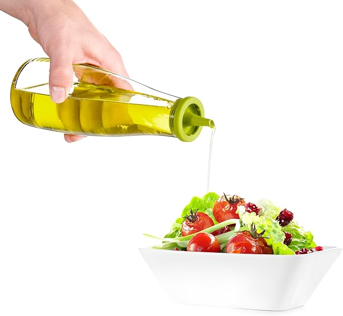 Tescoma Oil Dispenser Bottle, with no-drip Spout, made of glass 500ml (17oz)