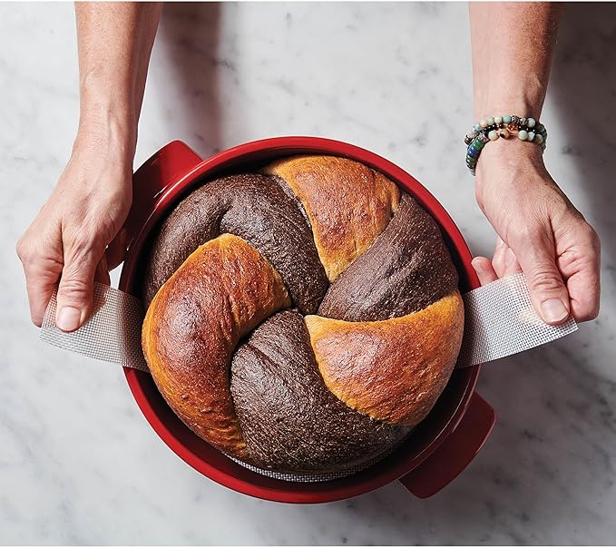 King Arthur Baking Company Round Loaf Lifter For Dutch Ovens, Oven Safe Reusable Nonstick European-Grade Silicone, For Easy Bread Baking, Removal, And Release